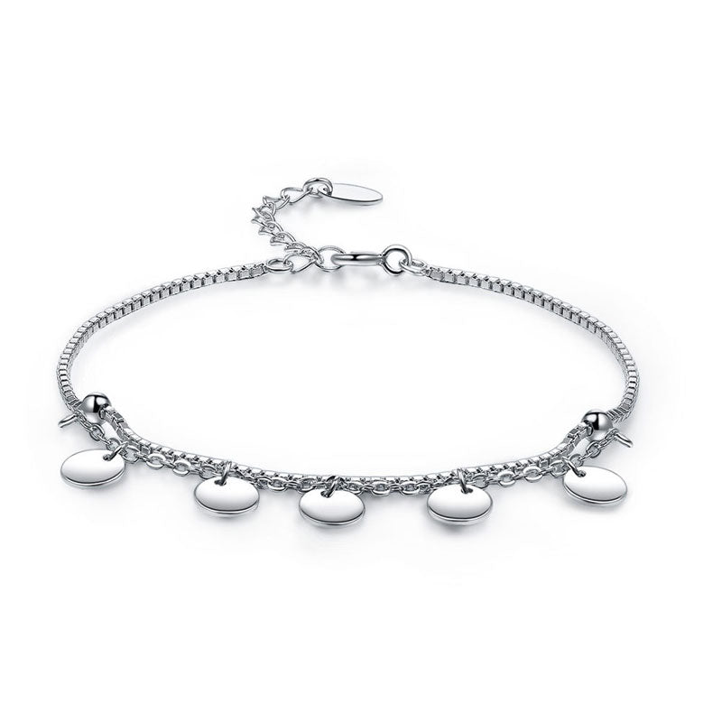 Dangle Circle Bridesmaid Bracelet1